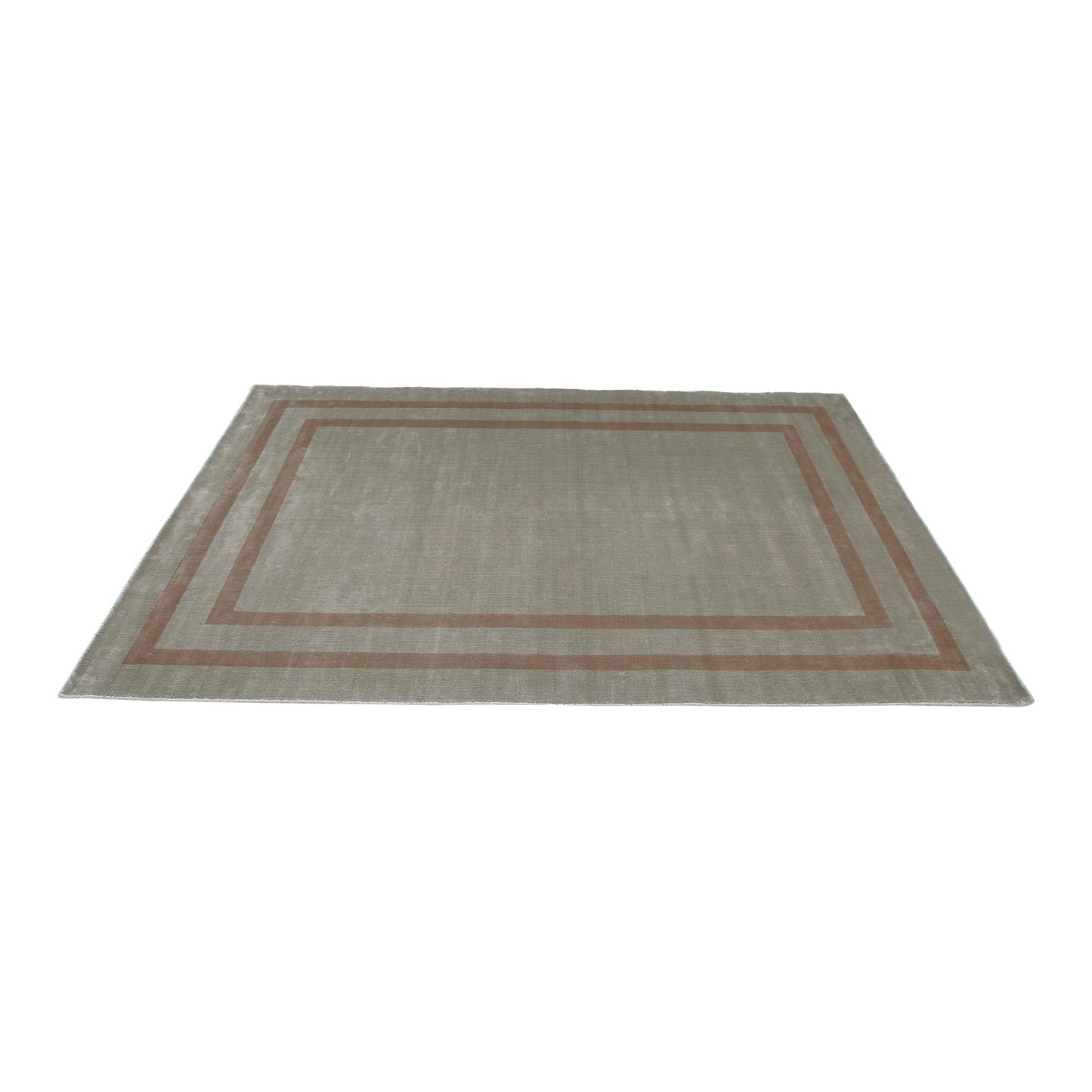 Frame Rug - Sage Green