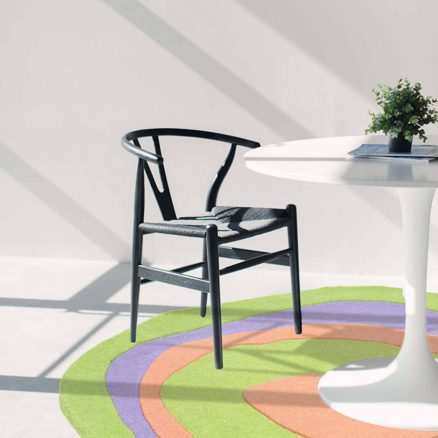 Magic Circle Rug - Green